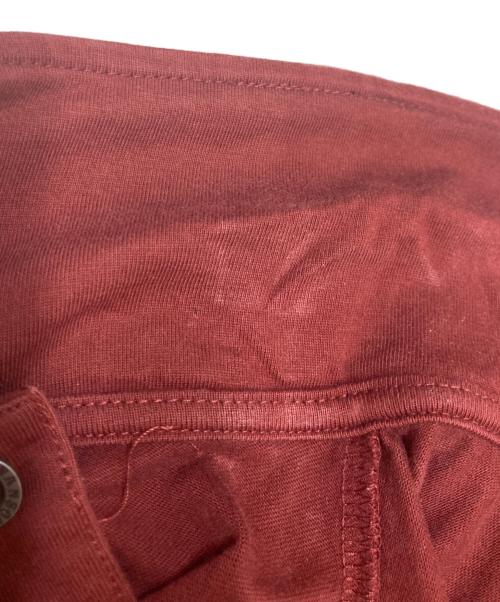 VANSON（バンソン）VANSON (バンソン) スカル刺繍入りポロシャツ レッド サイズ:Lの古着・服飾アイテム