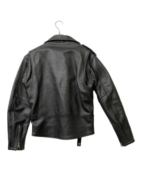 Rookie（ルーキー）Rookie (ルーキー) ダブルライダースジャケット ブラック サイズ:Mの古着・服飾アイテム
