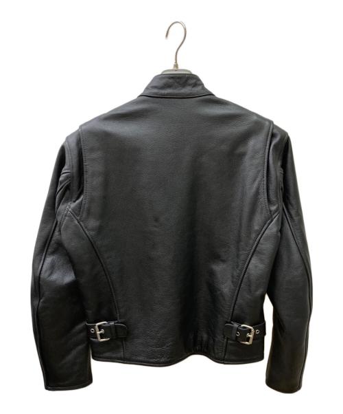 Rookie（ルーキー）Rookie (ルーキー) シングルライダースジャケット ブラック サイズ:Mの古着・服飾アイテム