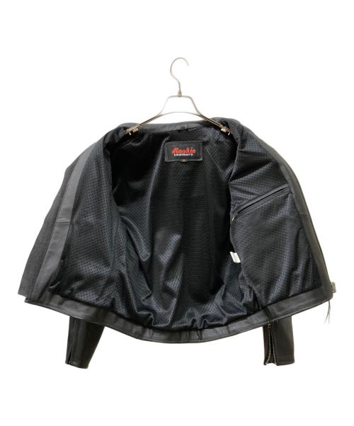 Rookie（ルーキー）Rookie (ルーキー) シングルライダースジャケット ブラック サイズ:Mの古着・服飾アイテム