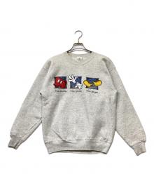 Disney STORE（ディズニーストア）の古着「90s USA製ヴィンテージプリントスウェット」｜グレー