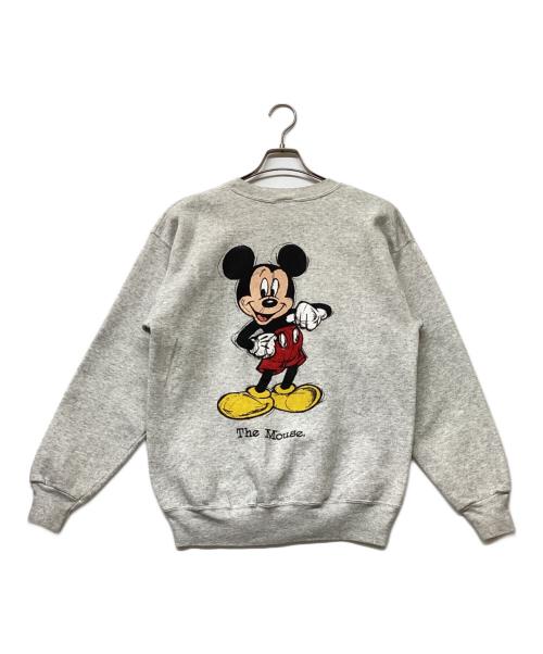 Disney STORE（ディズニーストア）Disney STORE (ディズニーストア) 90s USA製ヴィンテージプリントスウェット グレー サイズ:SIZEMの古着・服飾アイテム