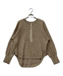 ETRE（エトレ）の古着「フロントホックニット」｜ベージュ