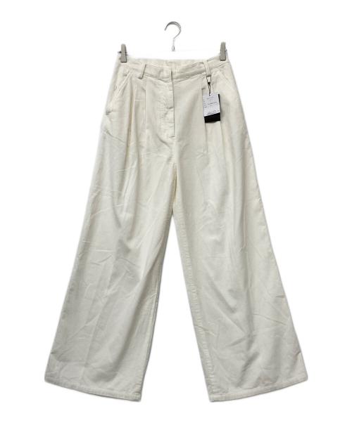 THIRD MAGAZINE（サードマガジン）THIRD MAGAZINE (サードマガジン) コーデュロイパンツ ホワイト サイズ:2 未使用品の古着・服飾アイテム