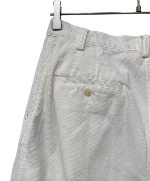 THIRD MAGAZINE（サードマガジン）THIRD MAGAZINE (サードマガジン) コーデュロイパンツ ホワイト サイズ:2 未使用品の古着・服飾アイテム