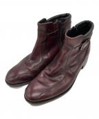 Florsheimフローシャイム）の古着「サイドジップブーツ」｜ブラウン