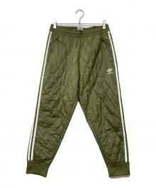 adidas（アディダス）の古着「ADICOLOR CLASSICS SST QUILTED TRACK PANTS(アディカラー クラシックス エスエスティー キルテッド トラック パンツ)」｜グリーン