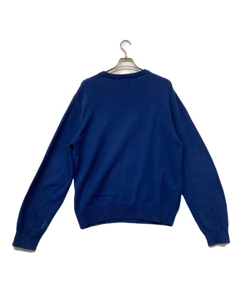 stussy（ステューシー）stussy (ステューシー) ice fieldニット ブルー サイズ:SIZELの古着・服飾アイテム