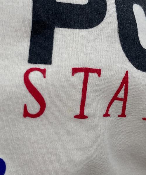 POLO RALPH LAUREN（ポロ・ラルフローレン）POLO RALPH LAUREN (ポロ・ラルフローレン) やり投げ 1992オリジナル 1992 STADIUM POLO SHIRT ホワイト×レッド サイズ:sizeLの古着・服飾アイテム