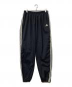 adidasアディダス）の古着「80s ヴィンテージ万国旗トラックパンツ」｜ブラック