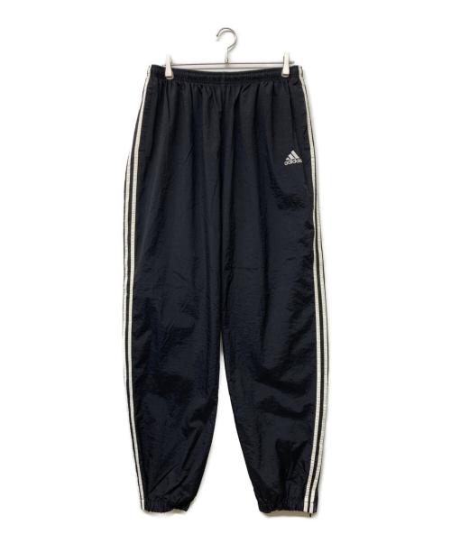 adidas（アディダス）adidas (アディダス) 80s ヴィンテージ万国旗トラックパンツ ブラック サイズ:XLの古着・服飾アイテム