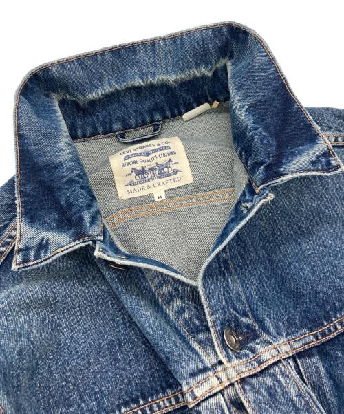 LEVI'S MADE&CRAFTED（リーバイスメイドクラフテッド）LEVI'S MADE&CRAFTED (リーバイスメイドクラフテッド) 2ndデニムトラッカージャケット インディゴ サイズ:sizeⅯの古着・服飾アイテム