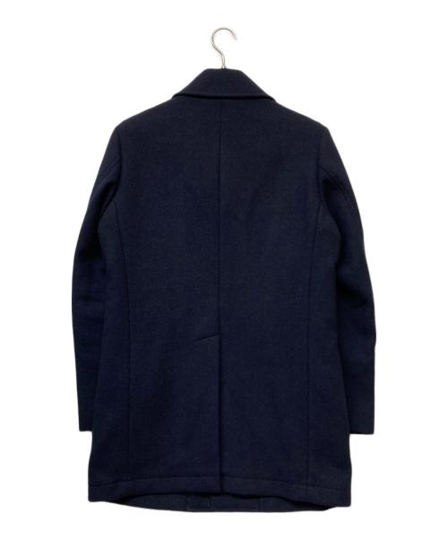 SHIPS（シップス）SHIPS (シップス) 裏ツイードウールコート ネイビー サイズ:Mの古着・服飾アイテム