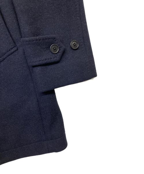 SHIPS（シップス）SHIPS (シップス) 裏ツイードウールコート ネイビー サイズ:Mの古着・服飾アイテム