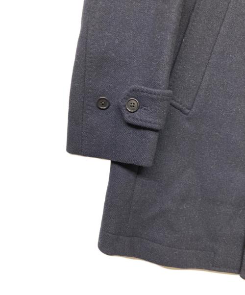 SHIPS（シップス）SHIPS (シップス) 裏ツイードウールコート ネイビー サイズ:Mの古着・服飾アイテム