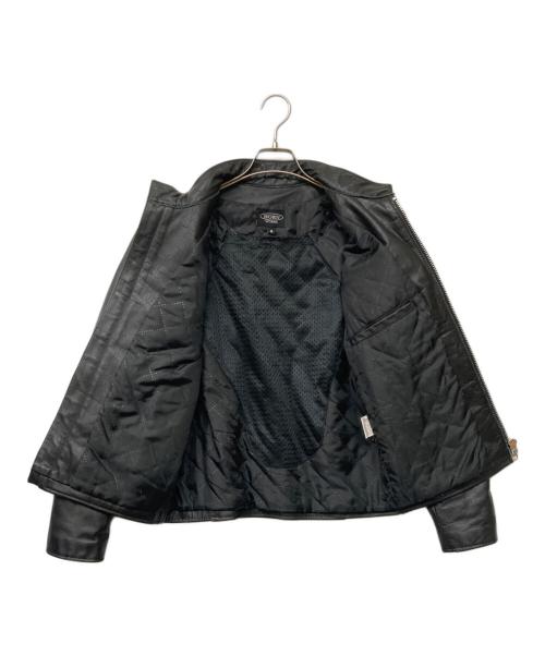 HORN WORKS（ホーンワークス）HORN WORKS (ホーンワークス) シングルライダースジャケット ブラック サイズ:SIZE Mの古着・服飾アイテム