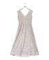 HER LIP TO (ハーリップトゥ) Lace Trimmed Floral Dress（レース・トリムド・フローラル・ドレス） ピンク サイズ:SIZE M：10000円