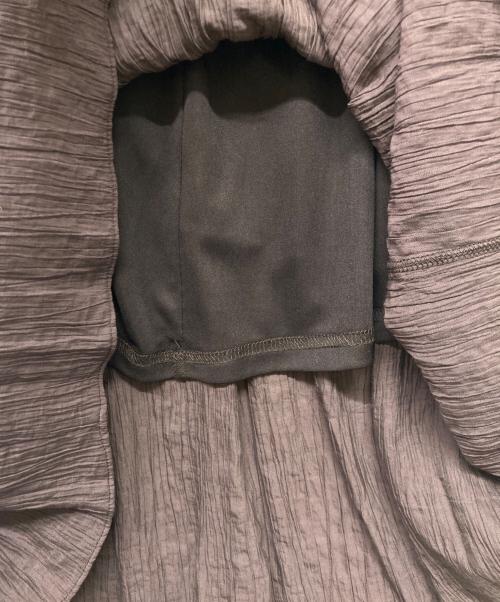 HER LIP TO（ハーリップトゥ）Her lip to (ハーリップトゥ) Angel Sleeve Dress(エンジェル スリーブ ドレス) ブラウン サイズ:Ⅿの古着・服飾アイテム