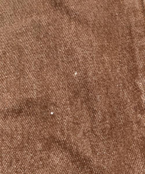 THE TOE（ザ・トゥー）THE TOE (ザ・トゥー) 24AW EMIRATES TRACK DENIM PANTS ブラウン サイズ:Mの古着・服飾アイテム