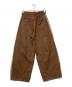 THE TOE (ザ・トゥー) 24AW EMIRATES TRACK DENIM PANTS ブラウン サイズ:M：10000円