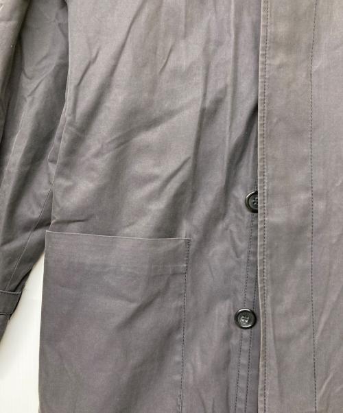 BURBERRY LONDON（バーバリーロンドン）BURBERRY LONDON (バーバリーロンドン) ラムウールライナー付き襟裏ノバチェックステンカラーコート グレー サイズ:size48の古着・服飾アイテム