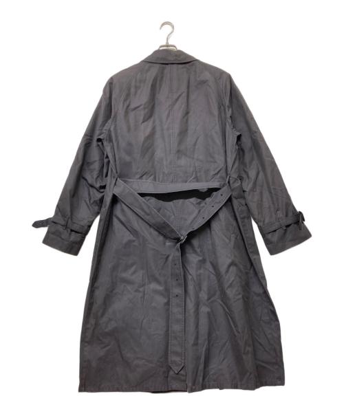 BURBERRY LONDON（バーバリーロンドン）BURBERRY LONDON (バーバリーロンドン) ラムウールライナー付き襟裏ノバチェックステンカラーコート グレー サイズ:size48の古着・服飾アイテム