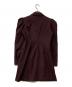 Ameri VINTAGE (アメリヴィンテージ) POWER SHOULDER LONG JACKET/パワーショルダーロングジャケット ボルドー サイズ:S：6000円