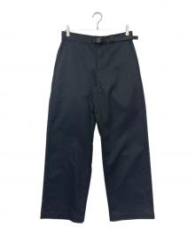 THE NORTHFACE PURPLELABEL（ザ・ノースフェイス パープルレーベル）の古着「COOLMAX Chino Field Work Pants（クールマックス・チノ・フィールド・ワーク・パンツ）」｜ブラック