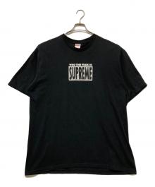 SUPREME（シュプリーム）の古着「22SS Still Talking Tee」｜ブラック