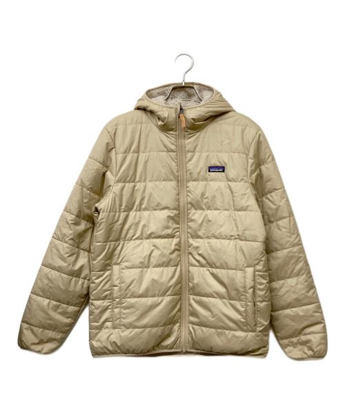 Patagonia（パタゴニア）Patagonia (パタゴニア) リバーシブル・レディ・フレディ・フーディ ベージュ サイズ:XXLの古着・服飾アイテム