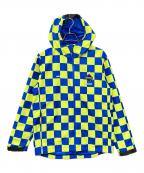 F.C.R.B.エフシーレアルブリストル）の古着「19SS PRACTICE JACKET（19SSプラクティスジャケット）」｜ライム×ブルー