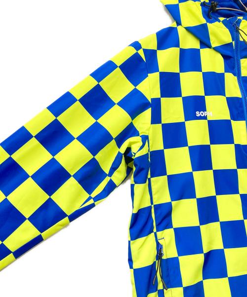 F.C.R.B.（エフシーレアルブリストル）F.C.R.B. (エフシーレアルブリストル) 19SS PRACTICE JACKET（19SSプラクティスジャケット） ライム×ブルー サイズ:SIZE Mの古着・服飾アイテム