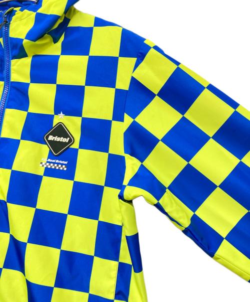 F.C.R.B.（エフシーレアルブリストル）F.C.R.B. (エフシーレアルブリストル) 19SS PRACTICE JACKET（19SSプラクティスジャケット） ライム×ブルー サイズ:SIZE Mの古着・服飾アイテム