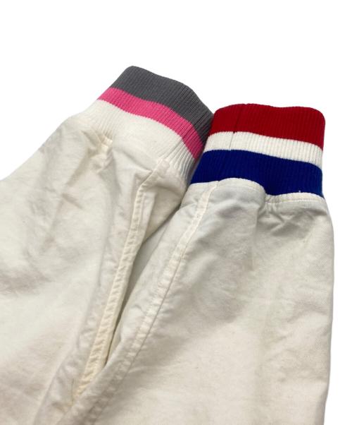 SOPHNET.（ソフネット）SOPHNET. (ソフネット) LINE RIBBED STADIUM SHIRT(ライン リブ スタジアム シャツ) アイボリー サイズ:sizeMの古着・服飾アイテム