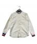 SOPHNET.（ソフネット）の古着「LINE RIBBED STADIUM SHIRT(ライン リブ スタジアム シャツ)」｜アイボリー