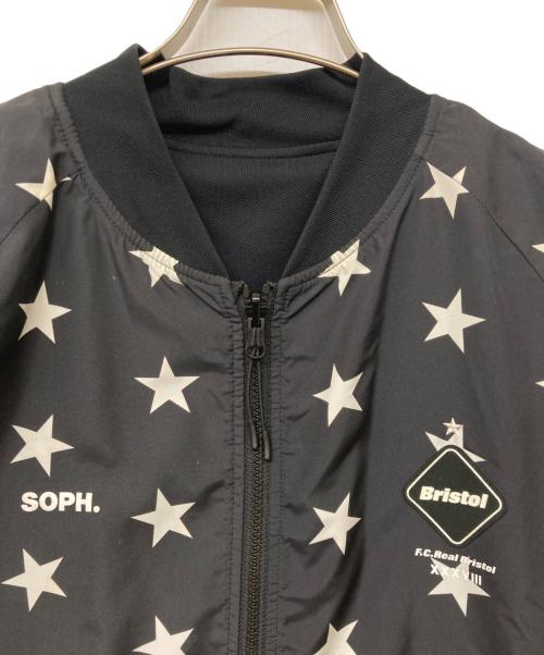 F.C.R.B.（エフシーレアルブリストル）F.C.R.B. (エフシーレアルブリストル) REVERSIBLE PDK JACKET ブラック サイズ:SIZE Mの古着・服飾アイテム