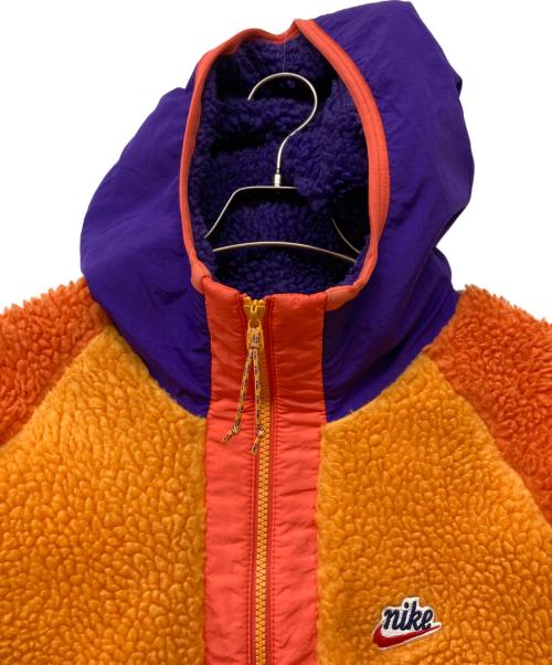 NIKE（ナイキ）NIKE (ナイキ) Men's 1/2-Zip Hoodie/メンズ ハーフジップ フーディー オレンジ×パープル サイズ:Mの古着・服飾アイテム