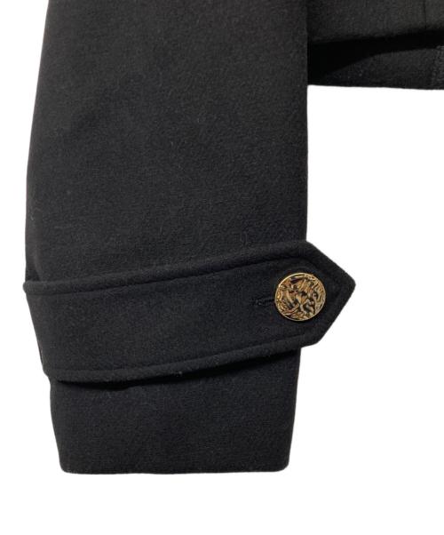 Snidel（スナイデル）Snidel (スナイデル) ビッグカラーショートコート ブラック サイズ:Freeの古着・服飾アイテム
