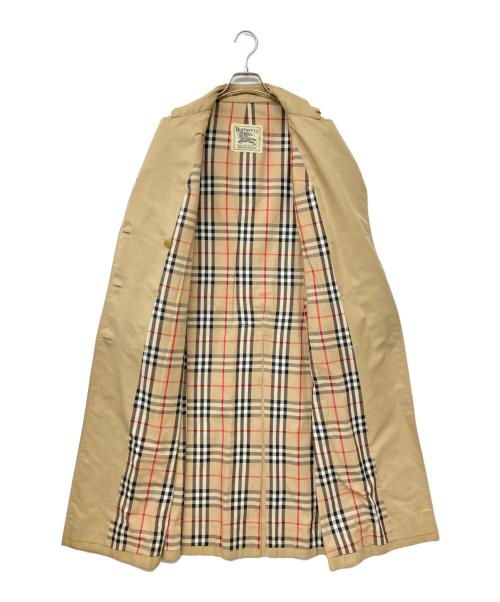 Burberry's（バーバリー）Burberry's (バーバリー) ヴィンテージ裏地ノバチェックダブルトレンチコート ベージュ サイズ:Lの古着・服飾アイテム