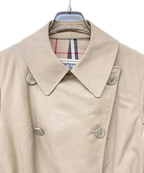 Burberry's（バーバリー）Burberry's (バーバリー) ヴィンテージ裏地ノバチェックダブルトレンチコート ベージュ サイズ:Lの古着・服飾アイテム