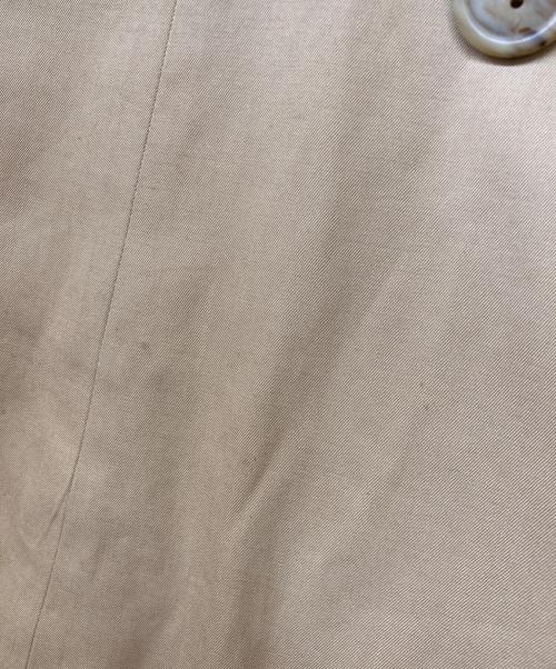 Burberry's（バーバリー）Burberry's (バーバリー) ヴィンテージ裏地ノバチェックダブルトレンチコート ベージュ サイズ:Lの古着・服飾アイテム
