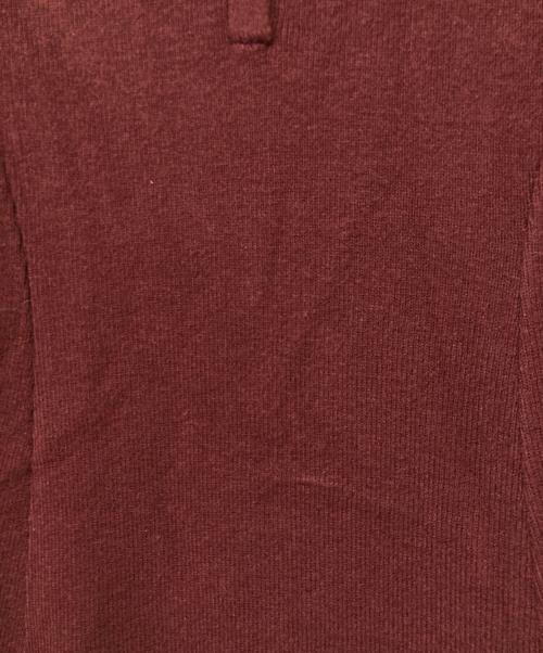 loin nuit（ロワンニュイ）loin nuit (ロワンニュイ) knit tie onepiece（ニット タイ ワンピース） パープル サイズ:SIZE Freeの古着・服飾アイテム