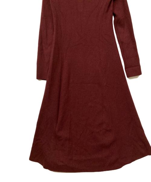 loin nuit（ロワンニュイ）loin nuit (ロワンニュイ) knit tie onepiece（ニット タイ ワンピース） パープル サイズ:SIZE Freeの古着・服飾アイテム