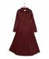 loin nuit（ロワンニュイ）の古着「knit tie onepiece（ニット タイ ワンピース）」｜パープル