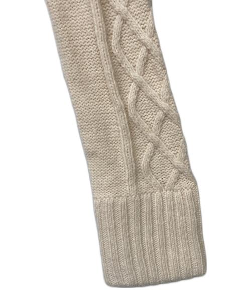 ANDMARY（アンドマリー）ANDMARY (アンドマリー) Mary logo cable knit set/メリー ロゴ ケーブル ニット セット ホワイト サイズ:Freeの古着・服飾アイテム
