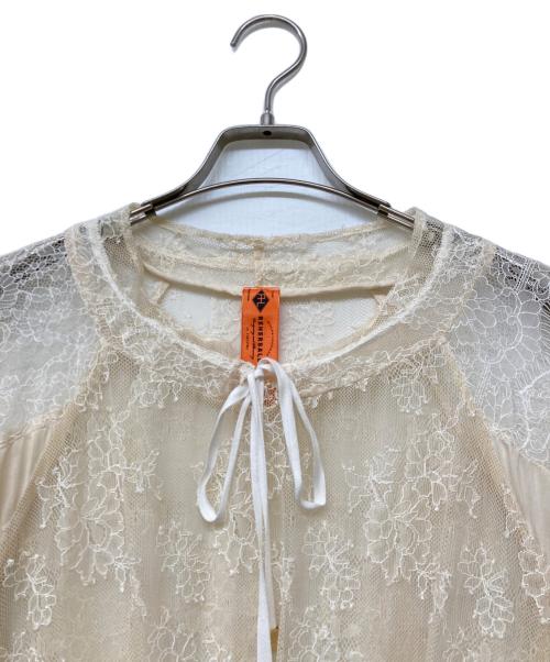 RehersalL（リハーズオール）RehersalL (リハーズオール) 切替ワンピース ホワイト サイズ:FREEの古着・服飾アイテム