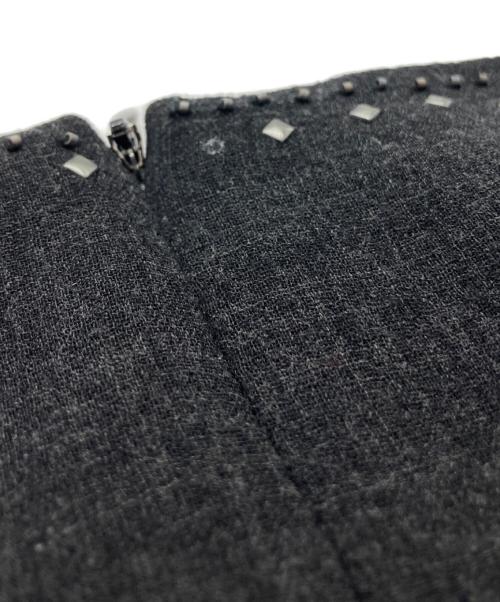 FOXEY BOUTIQUE（フォクシー ブティック）FOXEY BOUTIQUE (フォクシー ブティック) ノースリーブスクエアネックワンピース ブラック サイズ:SIZE M (38)の古着・服飾アイテム