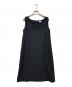 FOXEY BOUTIQUE（フォクシー ブティック）の古着「ノースリーブスクエアネックワンピース」｜ブラック