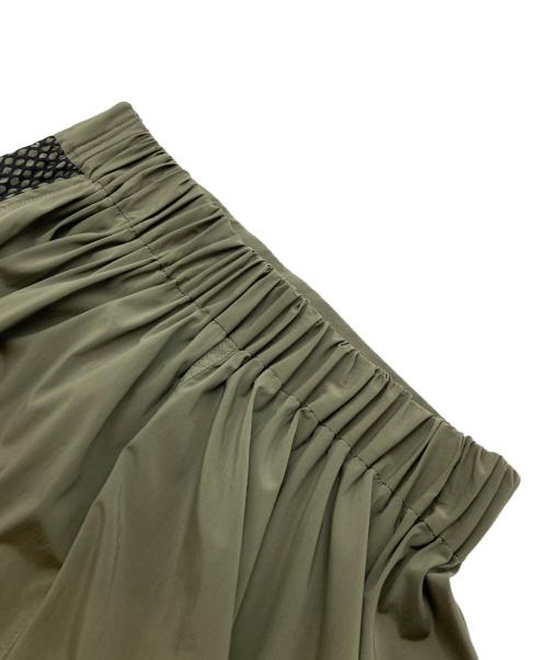Risley（リズレー）Risley (リズレー) メッシュ切替スカート グリーン サイズ:不明の古着・服飾アイテム
