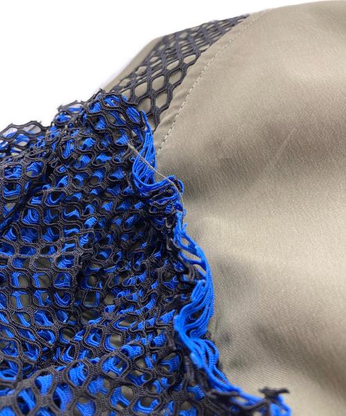 Risley（リズレー）Risley (リズレー) メッシュ切替スカート グリーン サイズ:不明の古着・服飾アイテム